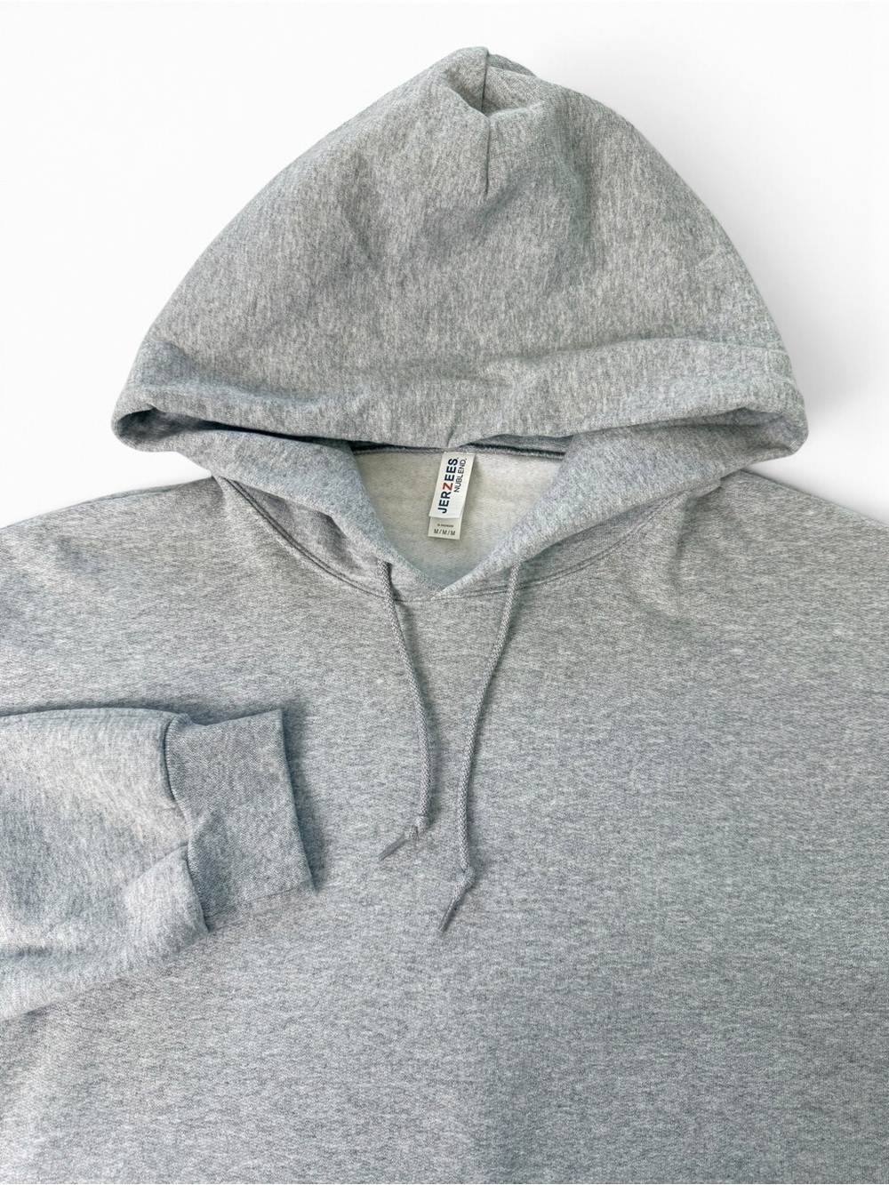 Jerzees NuBlend Gray Pullover Hoodie Men’s Size M